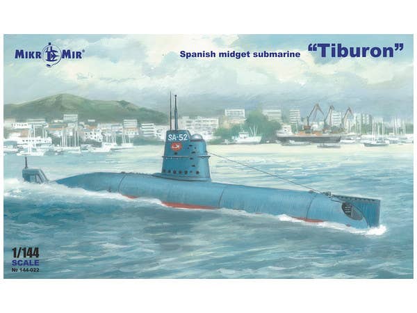 1/144 スペイン海軍 ティブロン級 特殊潜航艇