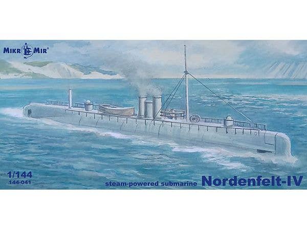 1/144 ノルデンフェルト-IV 蒸気推進潜水艦
