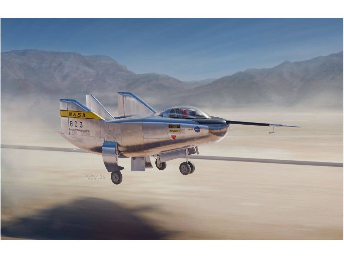 1/72 ノースロップ M2-F2/F3 リフティングボディ実験機