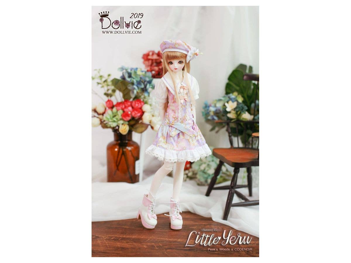 Peak's Woods x CODENOiR 46cm Dollvie 2019 ver. リトルイェル -サマーデイズ- ボディブラッシングフルセット