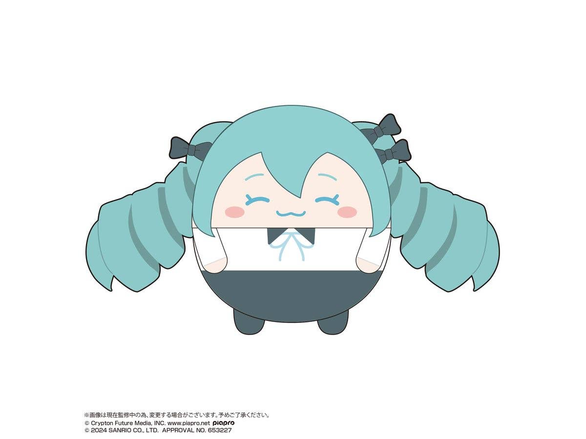 MC-14 初音ミク x シナモロール ふわコロりんBIG2 A : 初音ミク (おすまし)