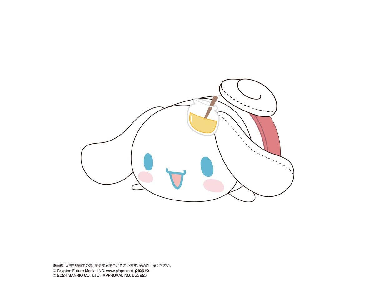 MC-15 初音ミク x シナモロール ぽてコロマスコットMsize2 E : シナモロール (クッキング)