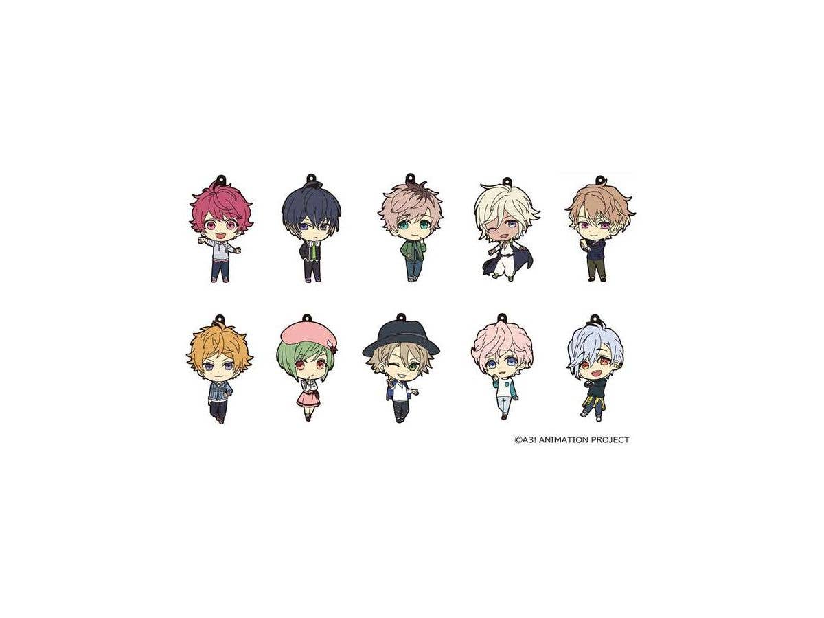 A3: トレーディングラバーストラップ 春組 & 夏組 ver 1Box 10pcs