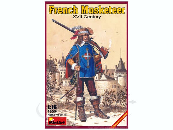 1/16 フランス銃兵 (17世紀)