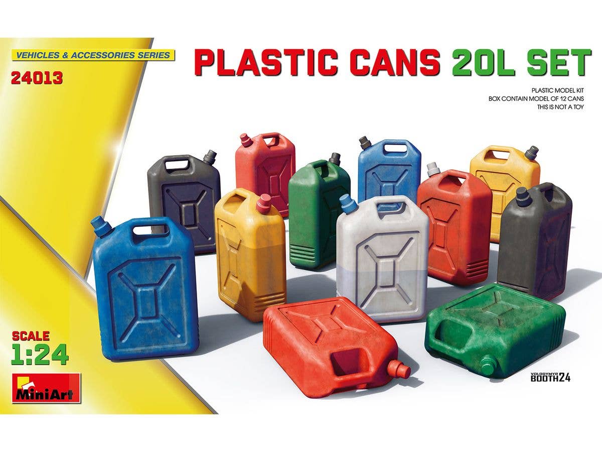 1/24 プラスチック缶 20L 12個セット