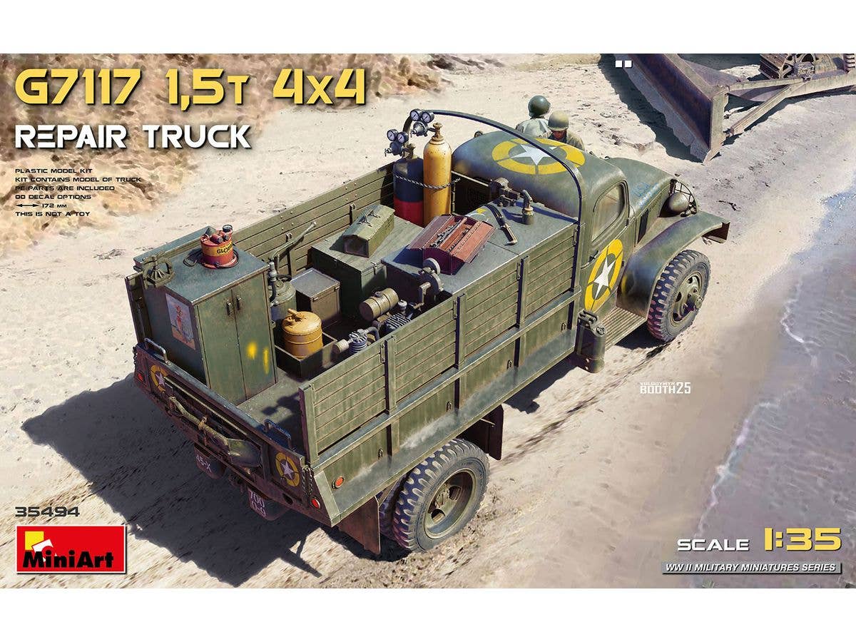 1/35 G7117 1.5t 4x4 リペアトラック