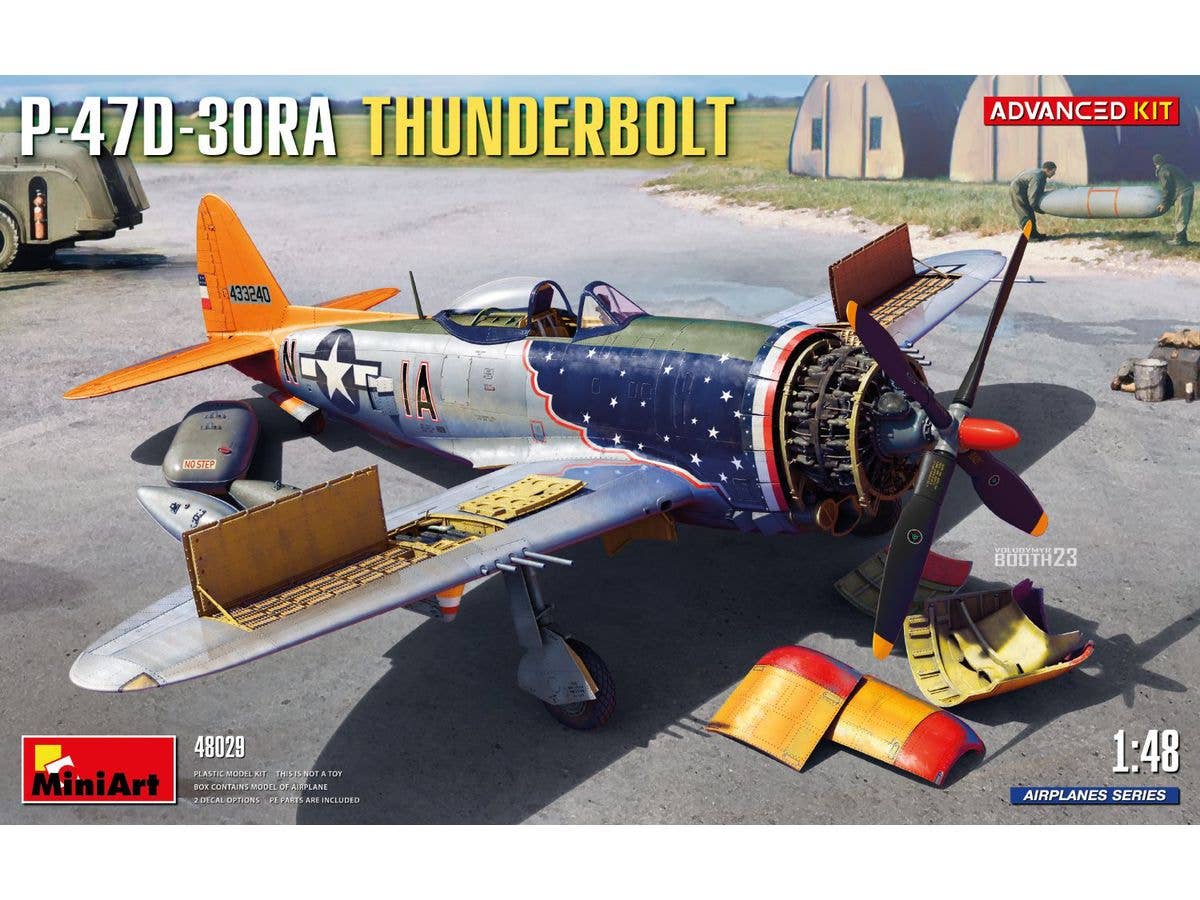 1/48 P-47D-30RA サンダーボルト アドバンスドキット