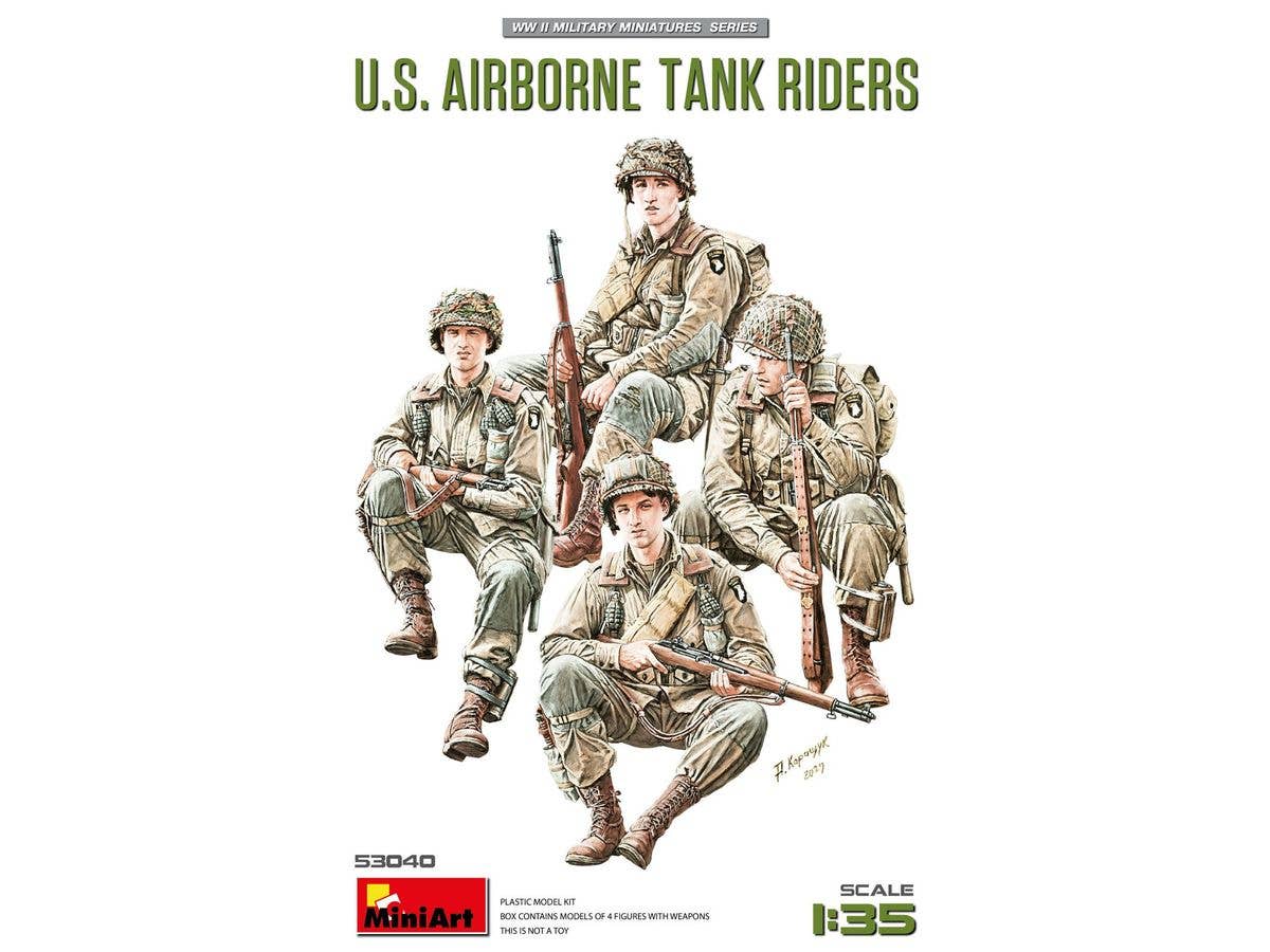 1/35 米軍空挺戦車跨乗兵