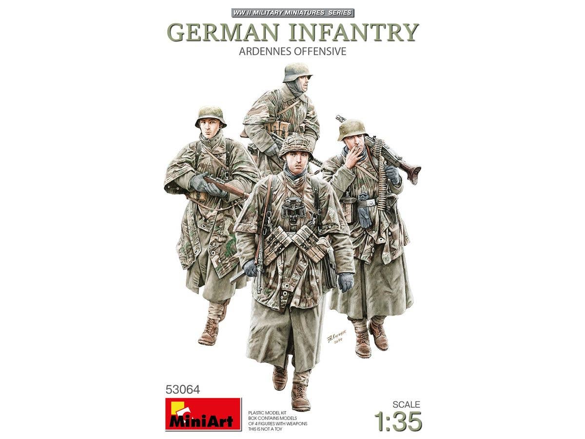 1/35 ドイツ歩兵 アルデンヌ攻勢