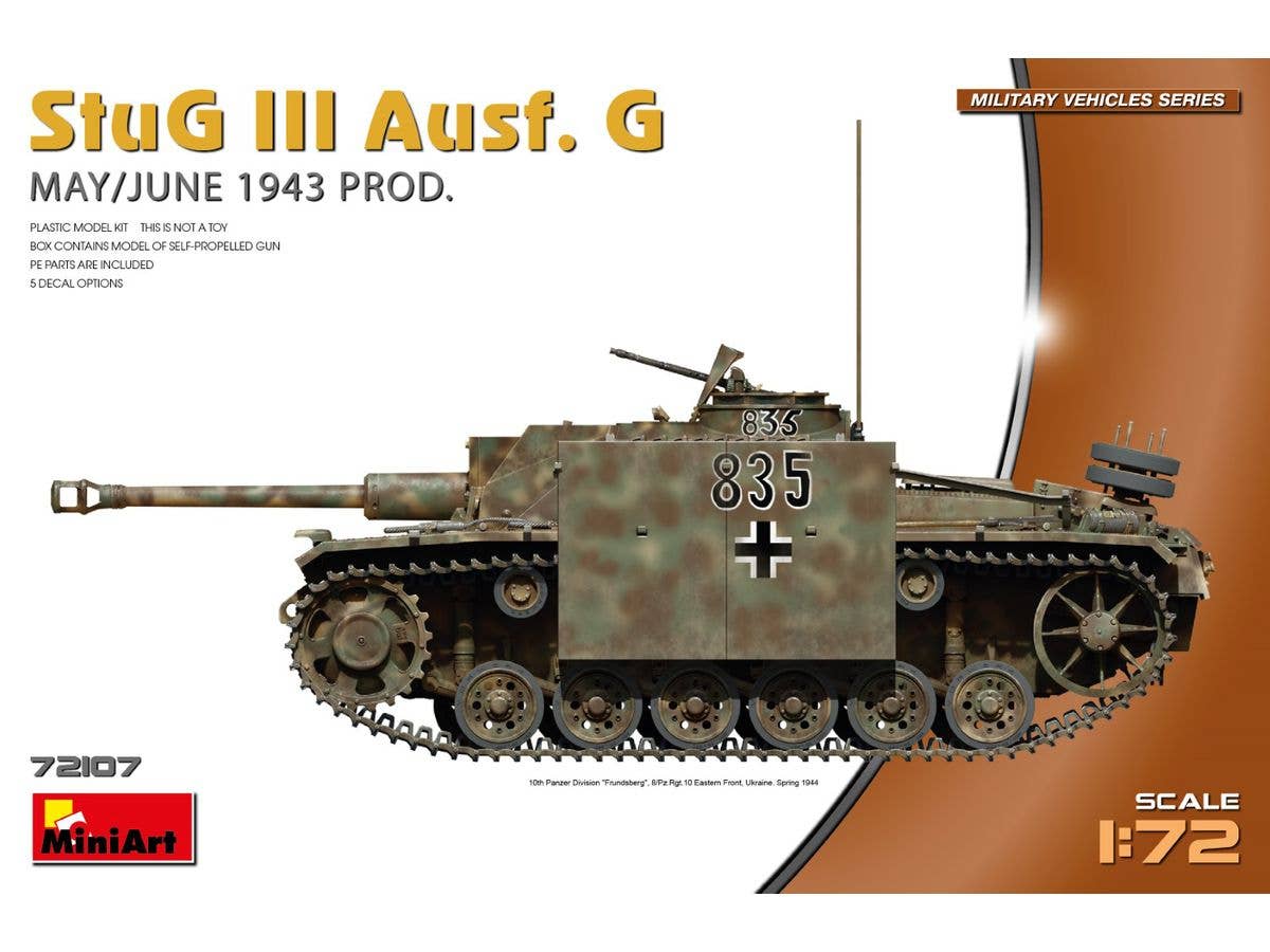1/72 III号突撃砲 1943年5月/6月