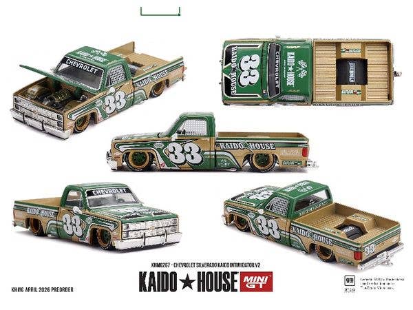 1/64 シボレー シルバラード KAIDO Intimidator V2 (左ハンドル)