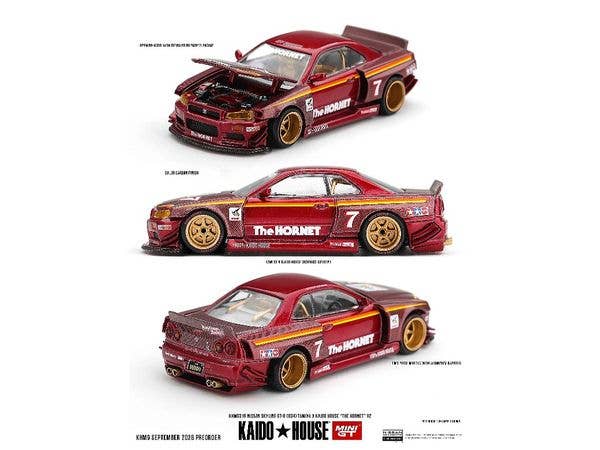 1/64 Nissan スカイライン GT-R R34 TAMIYA x KAIDO HOUSE ホーネット V2 (右ハンドル)