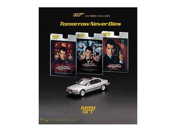 1/64 BMW 750ILトゥモロー・ネバー・ダイ (1998) 英語版パッケージ