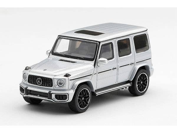 1/64 メルセデス AMG G 63 シルバーメタリック (左ハンドル)