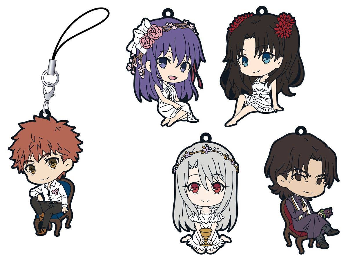 Fate/stay night HF (劇場版) ラバーストラップコレクション 1Box 5pcs