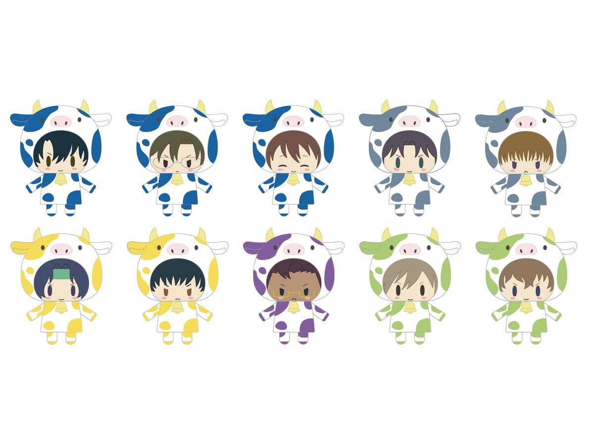 新テニスの王子様: フィンガーマスコットコレクション/ 干支 (丑) Ver. 1Box 10pcs