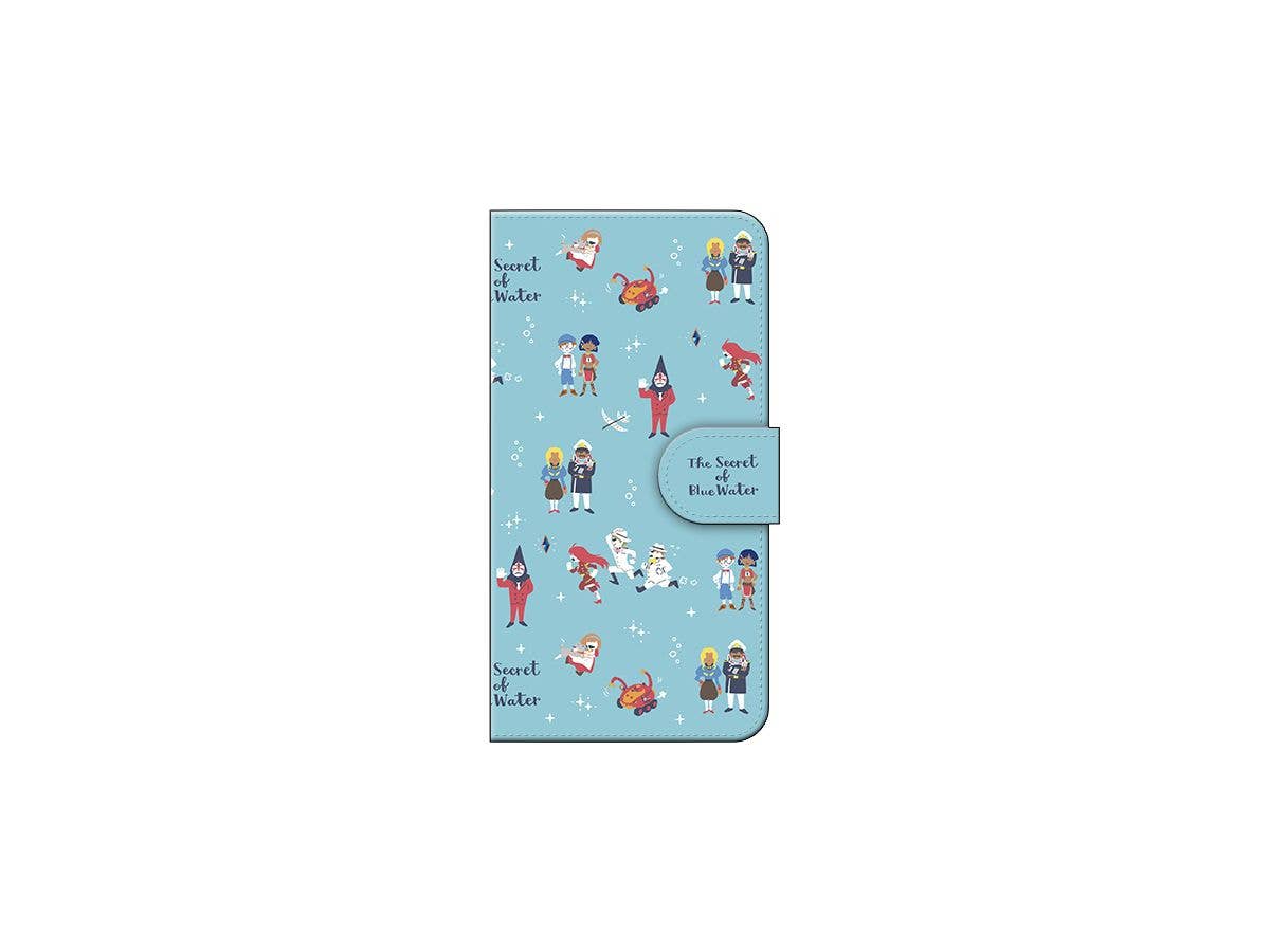 ふしぎの海のナディア 手帳型スマートフォンケース ゆるパレット