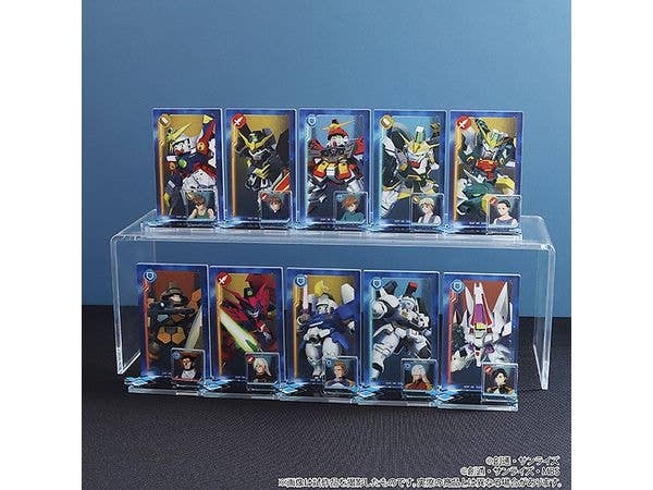 SDガンダム ジージェネレーション エターナル: 部隊編成風アクリルスタンドコレクション / 新機動戦記ガンダムW 1Box 10pcs
