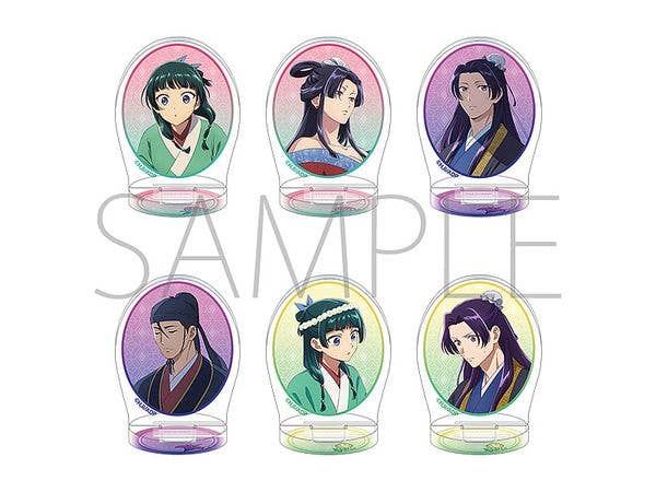 薬屋のひとりごと ちゅあスタ ミニチュアアクリルスタンドコレクション / 牡丹、花菖蒲、シロツメクサ 1Box 6pcs