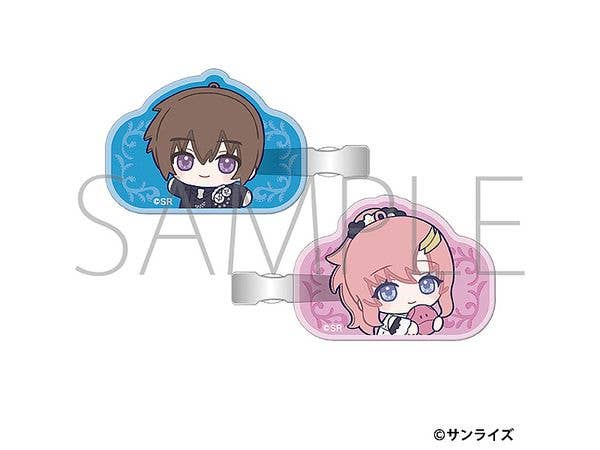 機動戦士ガンダムSEED FREEDOM ZERO アクリルヘアクリップセット / ぬいパル すきっぷ キラ・ヤマト & ラクス・クライン