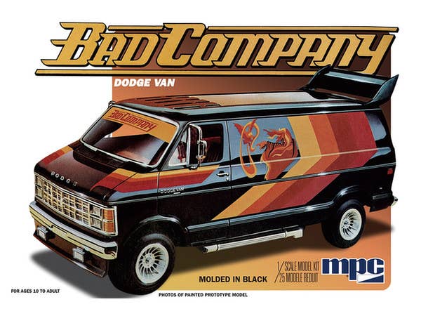 1/25 BAD COMPANY 1982 ダッジ・バン