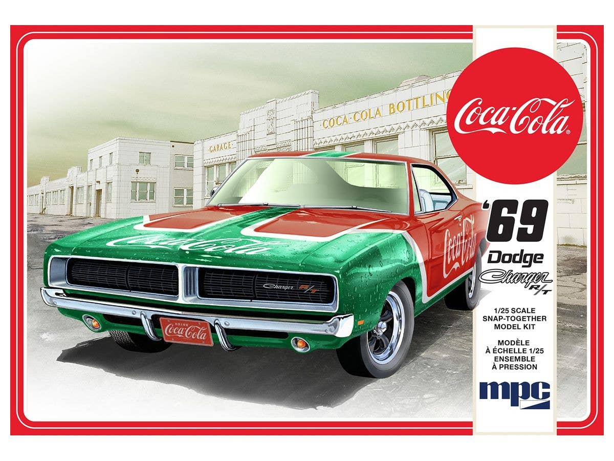 1/25 1969 ダッジ チャージャー R/T コカ・コーラ (スナップキット)