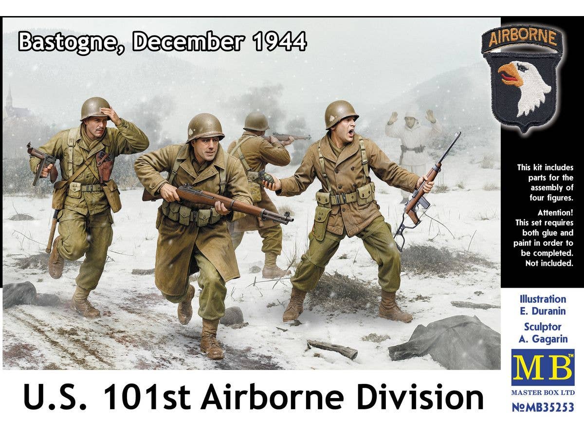 1/35 米軍第101空挺師団 バストーニュ 1944年12月
