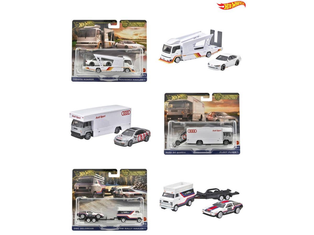 ホットウィール チームトランスポート アソート 1Box 4pcs