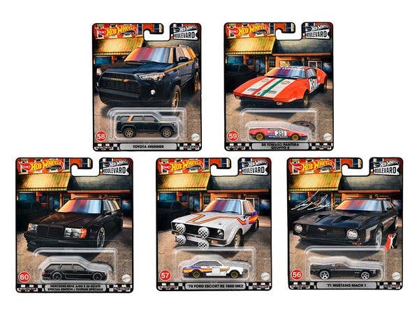 ホットウィール ブールバード アソート 1Box 10pcs (GJT68-986M)