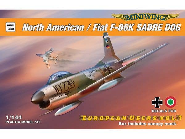 1/144 F-86K セイバードッグ 西ドイツ・イタリア