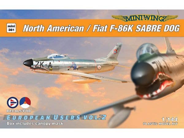 1/144 F-86K セイバードッグ ノルウェー・オランダ