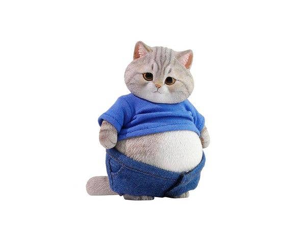 1/6 ダブルワン x リエジ ぽっちゃりキャット サバトラ