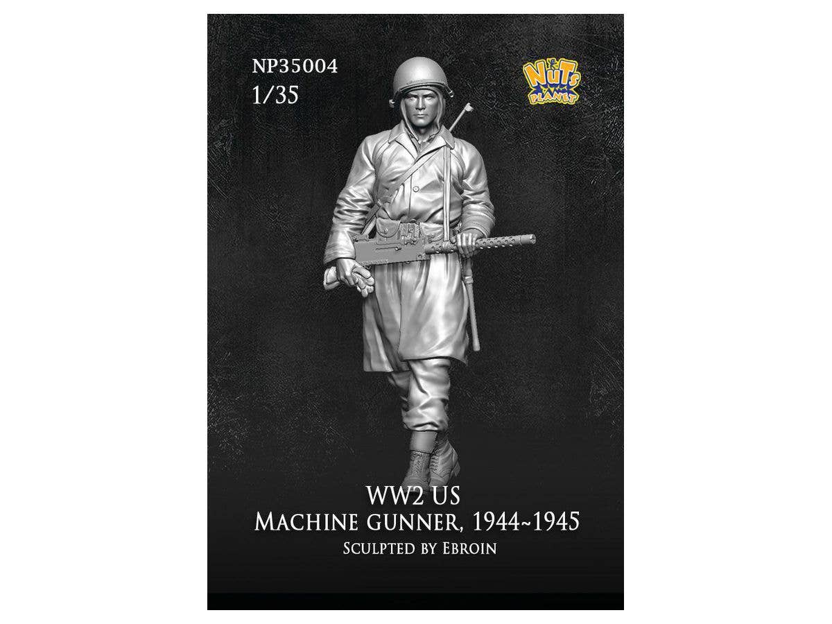 1/35 WWII 米陸軍 M1919射撃手 1944-1945
