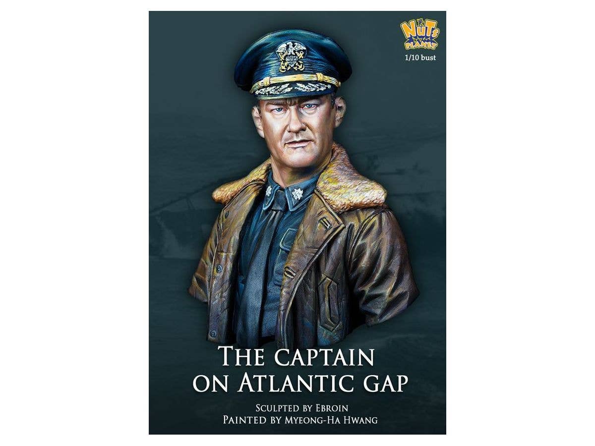 1/10 WW.II 米 米海軍大佐 (胸像) アトランテイックギャップ -大西洋の戦い-