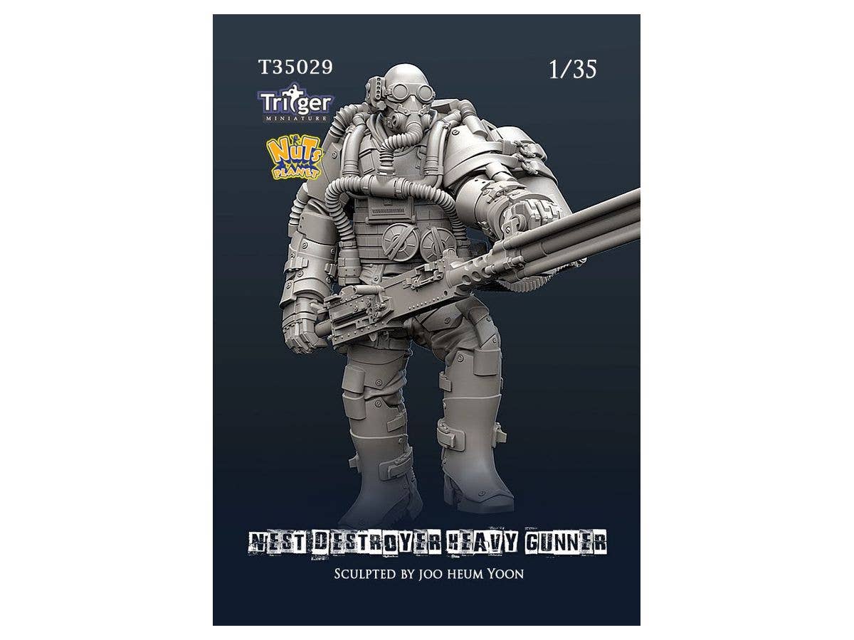 1/35 ネストデストロイヤーヘビーガンナー 巣窟を破壊尽くす男