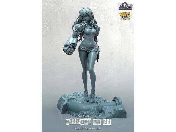 1/24 (75mm) ゴリラアームを装着したサイボーグ少女 ベルフォードMKIII