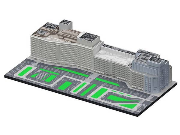 1/2500 ジオクレイパー 拡張ユニット ターミナル駅