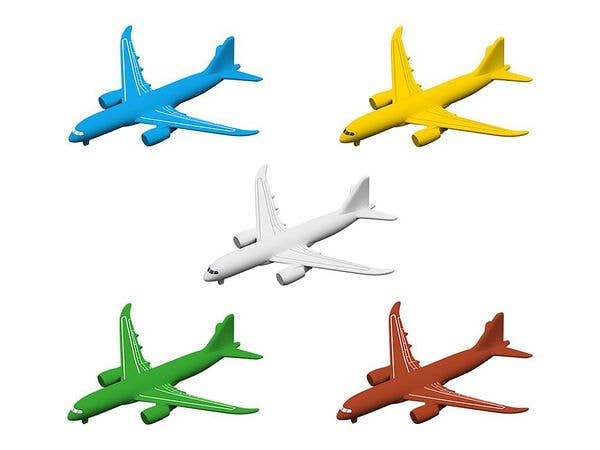 ジオクレイパー コンポーネントユニット 飛行機ピース 5機セット (カラーver.)