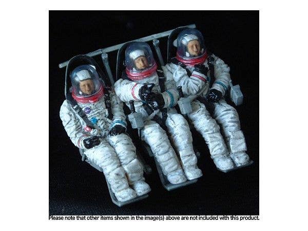 1/32 アポロ計画 宇宙飛行士 3体セット (レベル用)