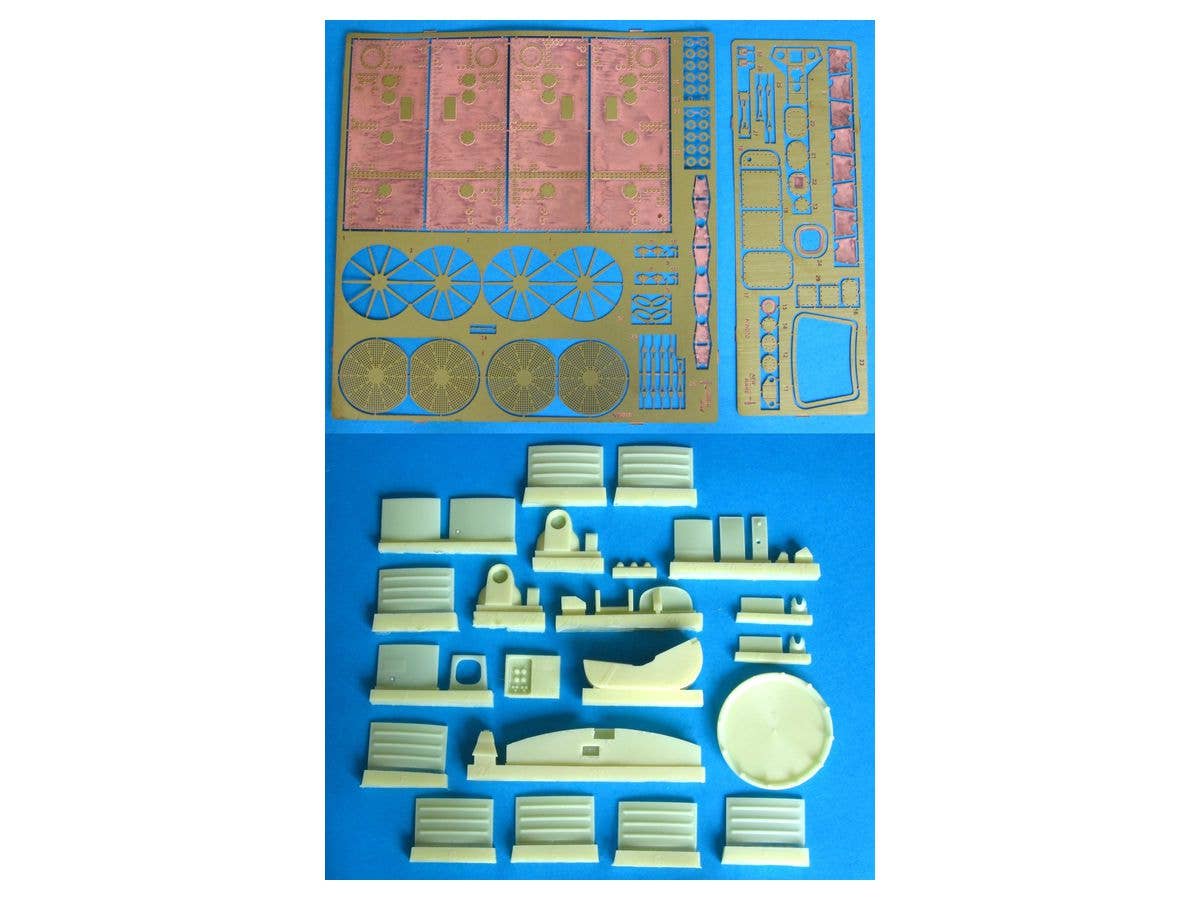 1/32 アポロ司令船・機械船 外装ディテールパーツ (レベル用)