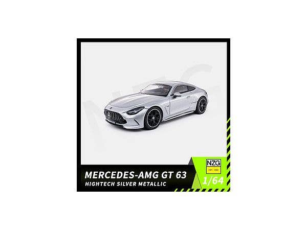 1/64 メルセデス AMG GT 63  ハイテク・シルバー・メタリック