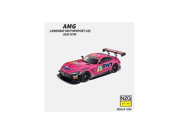 1/64 メルセデス AMG GT3 EVO 2025 DTM ランドグラフ・モータースポーツ #22
