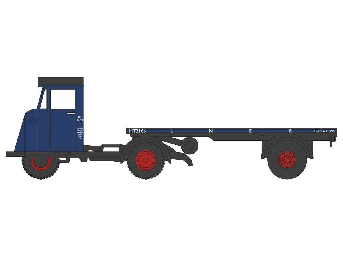 1/76 メカニカル Horse フラトベッド LNER Scammell