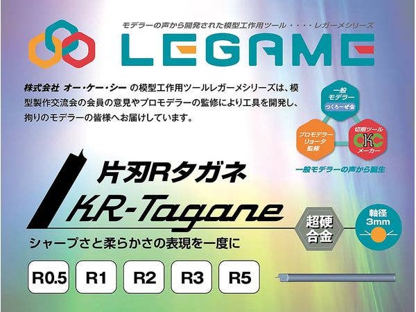 片刃Rタガネ R3