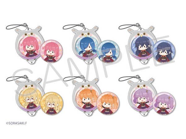 RELEASE THE SPYCE くるまり缶バッチ 1Box 6pcs