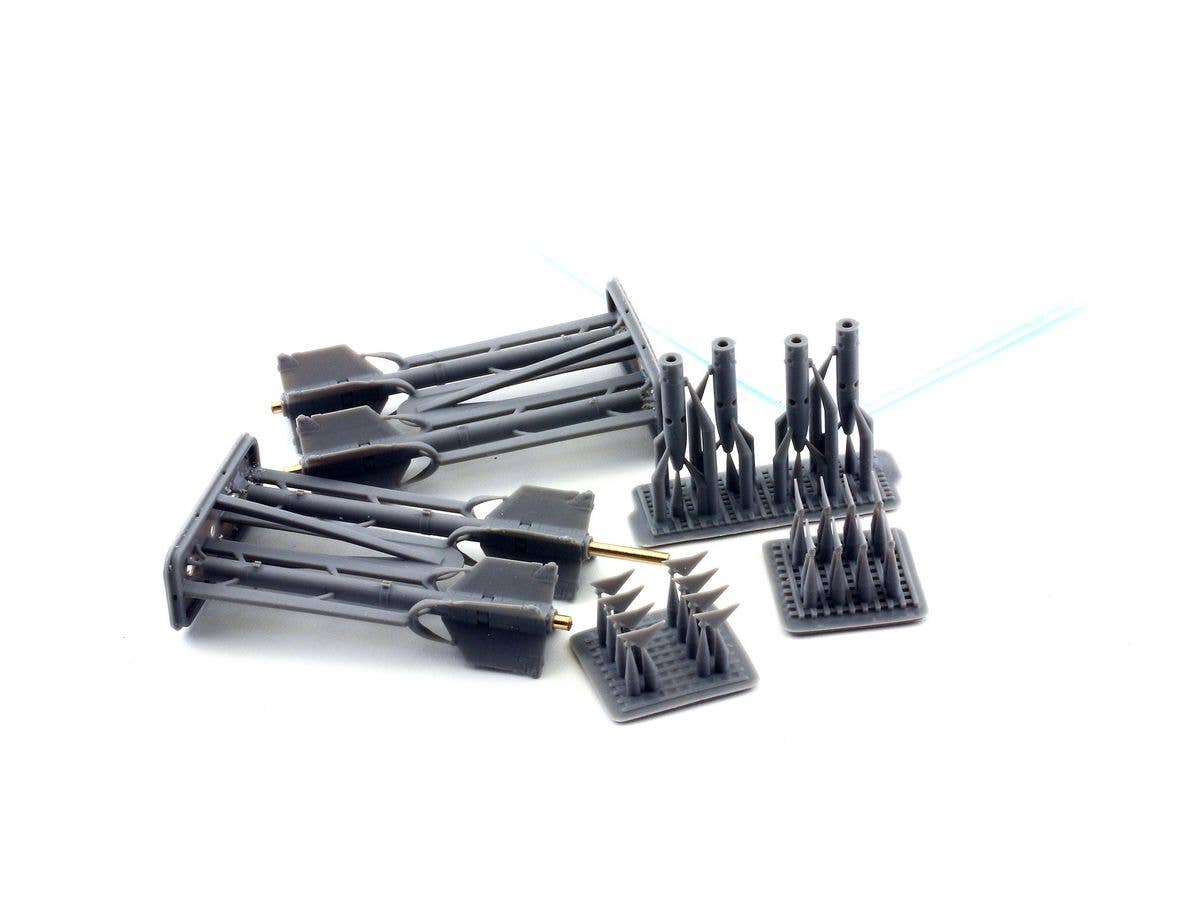 1/72 AIM-9M/L サイドワインダーミサイル (4個入)