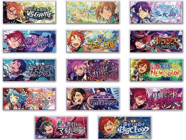 あんさんぶるスターズ!! バナーバッジコレクション SEASON3 SPOTLIGHT ver 1Box 14pcs