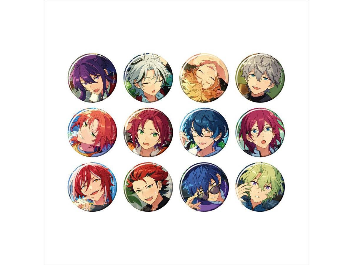あんさんぶるスターズ!!: コレクション缶バッジ[2026 Jun]-Casual Side- 1Box 12pcs