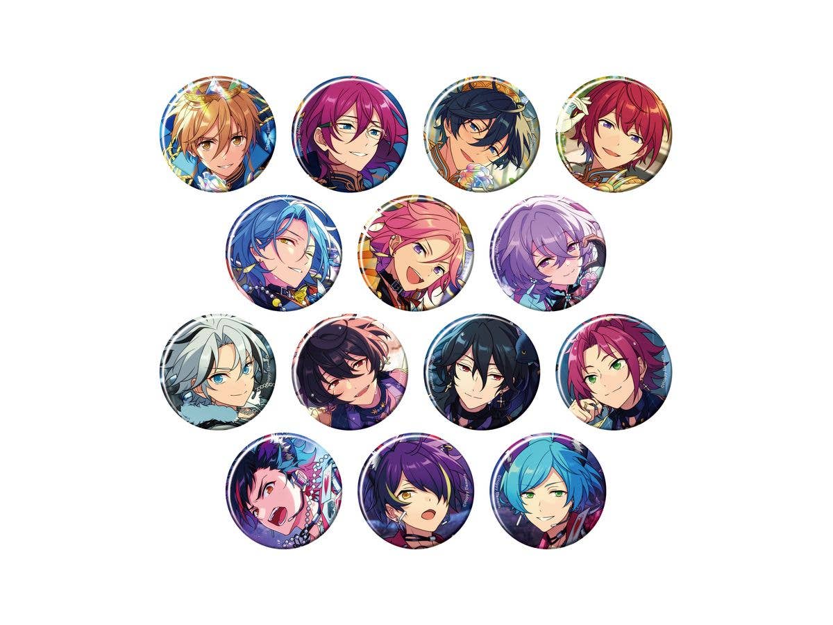 あんさんぶるスターズ!!: コレクション缶バッジ[2024 Sep.]-Idol Side- 1Box 14pcs
