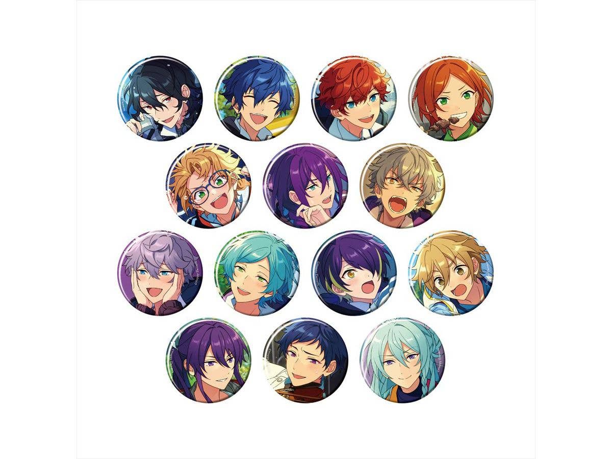 あんさんぶるスターズ!!Bright me up!!: コレクション缶バッジ[2026 Jan.]-Casual Side- 1Box 14pcs